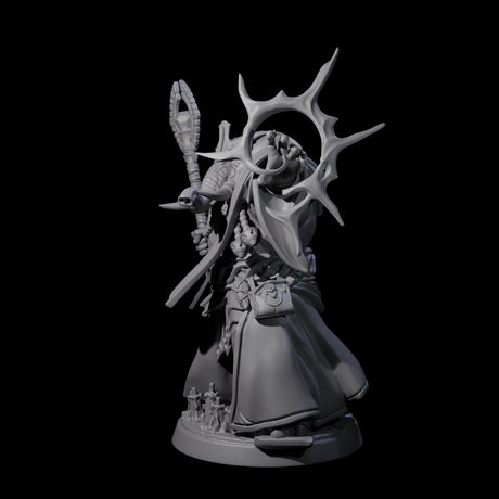 Galant Loxodon Cleric Miniature for Dungeons and Dragons, Pathfinder or other TTRPGs