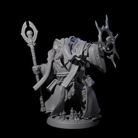 Galant Loxodon Cleric Miniature for Dungeons and Dragons, Pathfinder or other TTRPGs