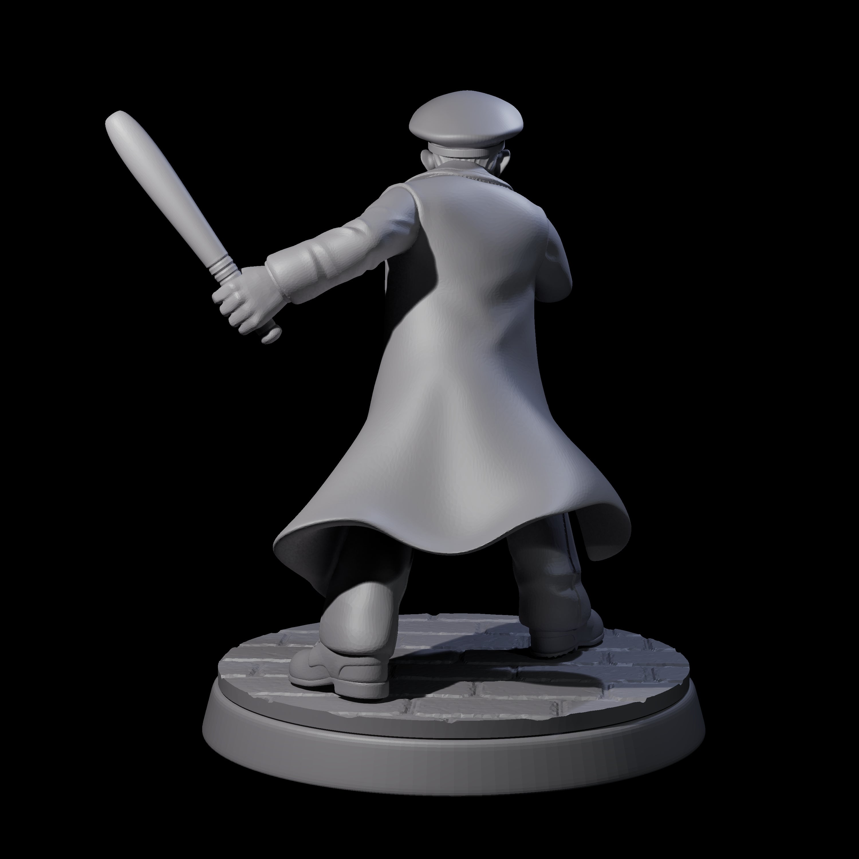 Galant Policeman B Miniature for Dungeons and Dragons, Pathfinder or other TTRPGs
