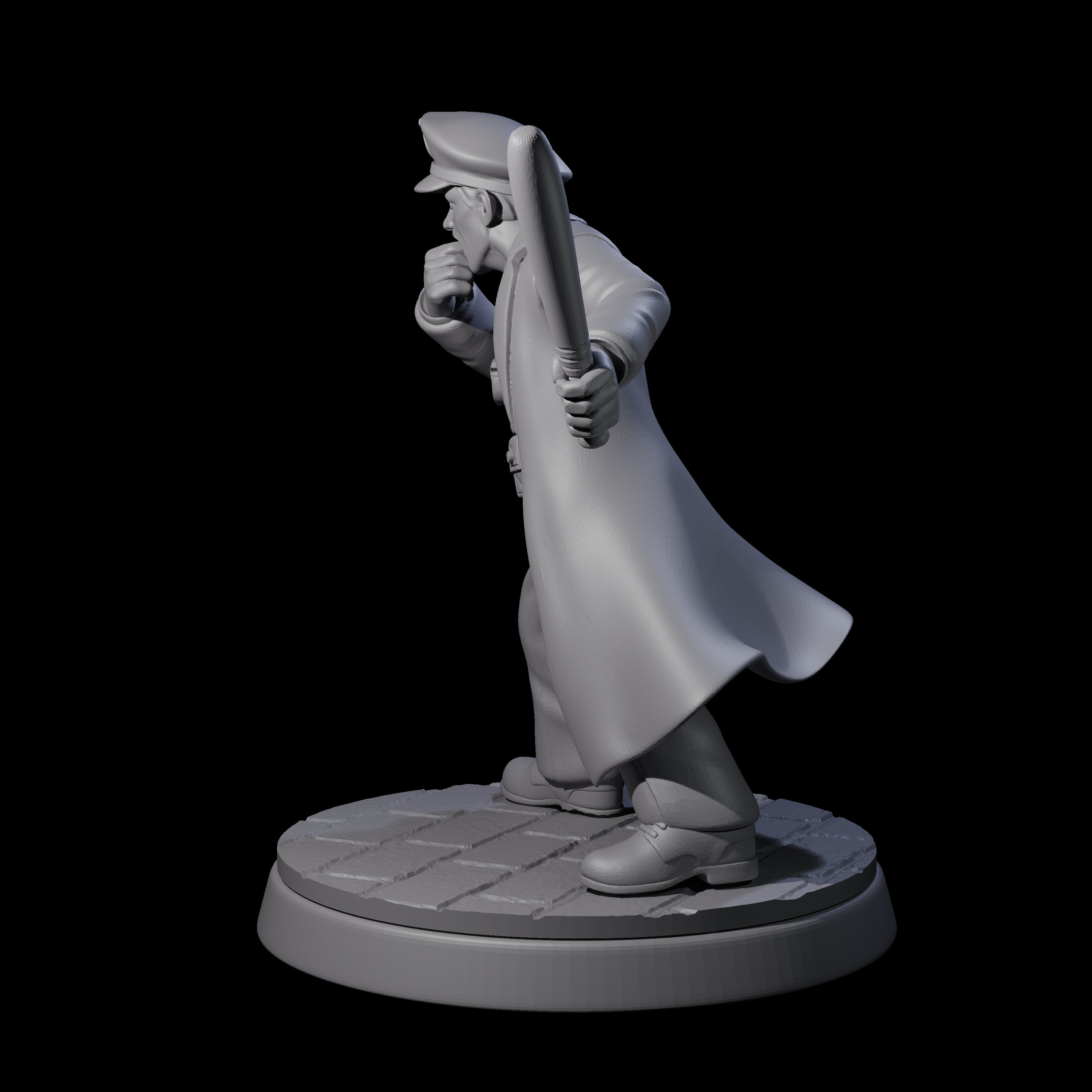 Galant Policeman B Miniature for Dungeons and Dragons, Pathfinder or other TTRPGs