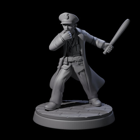 Galant Policeman B Miniature for Dungeons and Dragons, Pathfinder or other TTRPGs