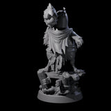 Galant Seagull Kenku Miniature for Dungeons and Dragons, Pathfinder or other TTRPGs