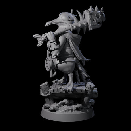 Galant Seagull Kenku Miniature for Dungeons and Dragons, Pathfinder or other TTRPGs