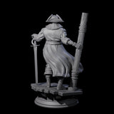 Galant Warforged Pirate Miniature for Dungeons and Dragons, Pathfinder or other TTRPGs