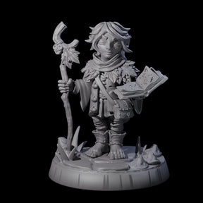 Galavanting Forest Halfling B Miniature for Dungeons and Dragons, Pathfinder or other TTRPGs