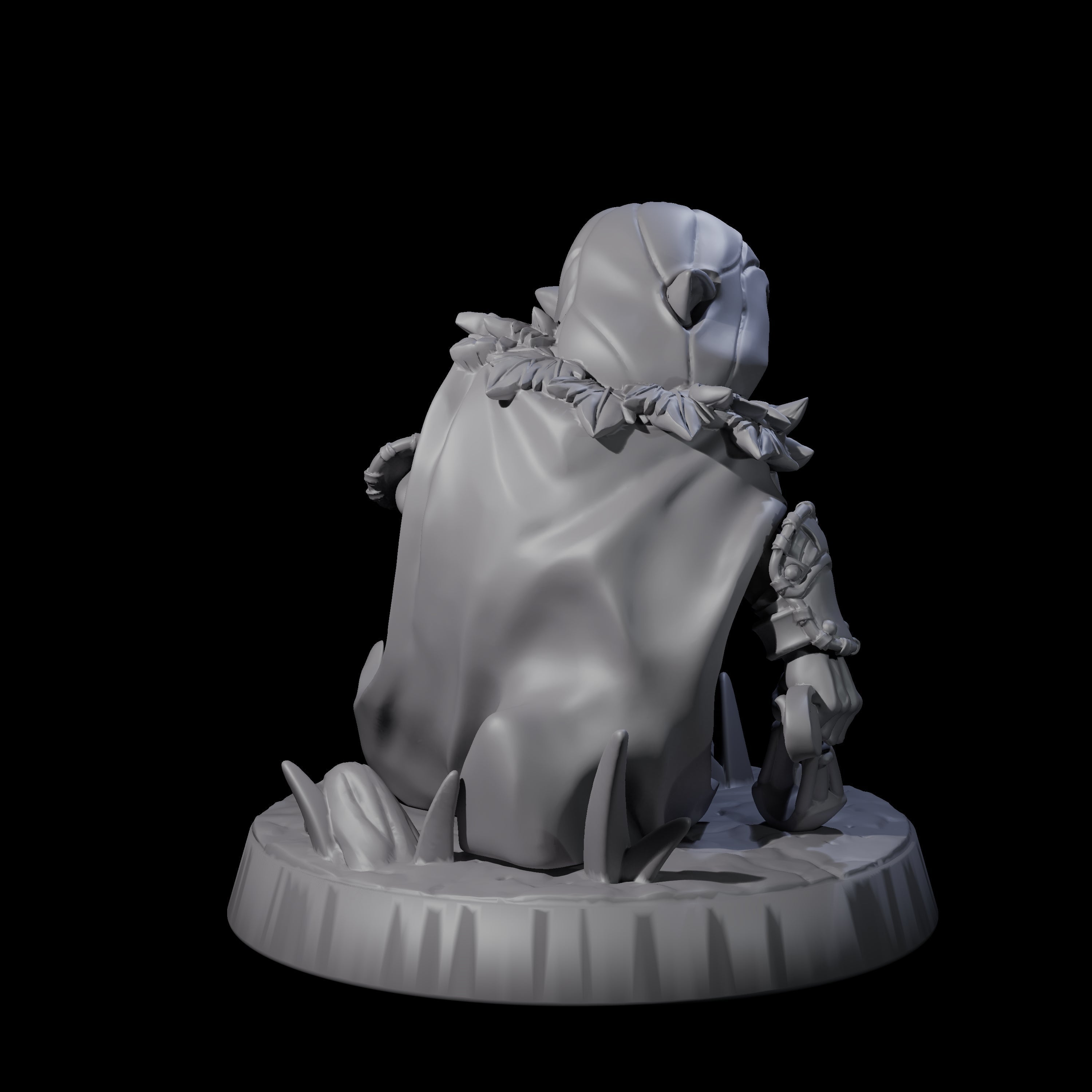 Galavanting Forest Halfling C Miniature for Dungeons and Dragons, Pathfinder or other TTRPGs