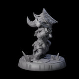Galavanting Forest Halfling D Miniature for Dungeons and Dragons, Pathfinder or other TTRPGs