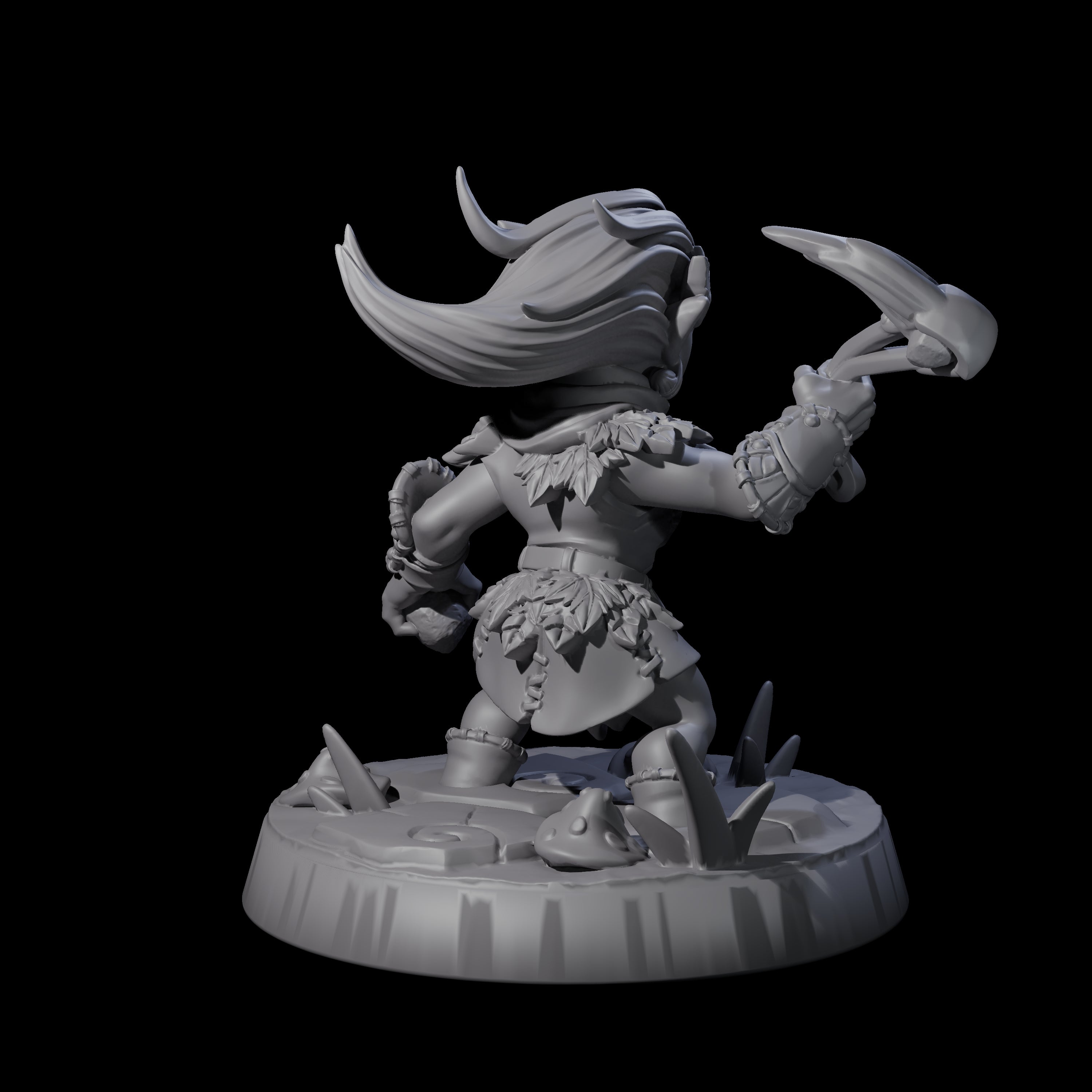 Galavanting Forest Halfling D Miniature for Dungeons and Dragons, Pathfinder or other TTRPGs