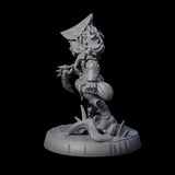 Galavanting Forest Halfling F Miniature for Dungeons and Dragons, Pathfinder or other TTRPGs