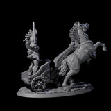 Galloping Gladiator Chariot Miniature for Dungeons and Dragons, Pathfinder or other TTRPGs