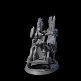 Galloping Gladiator Chariot Miniature for Dungeons and Dragons, Pathfinder or other TTRPGs