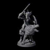 Galloping Goblin Rider A Miniature for Dungeons and Dragons, Pathfinder or other TTRPGs
