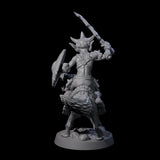 Galloping Goblin Rider A Miniature for Dungeons and Dragons, Pathfinder or other TTRPGs