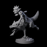 Galloping Goblin Rider B Miniature for Dungeons and Dragons, Pathfinder or other TTRPGs