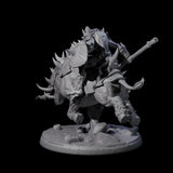Galloping Hobgoblin Rider A Miniature for Dungeons and Dragons, Pathfinder or other TTRPGs