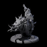 Galloping Hobgoblin Rider C Miniature for Dungeons and Dragons, Pathfinder or other TTRPGs