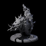 Galloping Hobgoblin Rider C Miniature for Dungeons and Dragons, Pathfinder or other TTRPGs