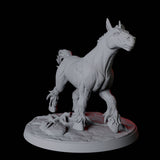 Galloping Wild Horse C Miniature for Dungeons and Dragons, Pathfinder or other TTRPGs