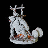 Gallows Ratfolk Champion Miniature for Dungeons and Dragons, Pathfinder or other TTRPGs