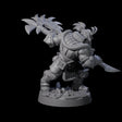 Gandharr - Swinging Axe Fighter Miniature for Dungeons and Dragons, Pathfinder or other TTRPGs