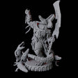 Gargantuan Crocodile Lizardfolk, Avatar of the Dark River Miniature for Dungeons and Dragons, Pathfinder or other TTRPGs