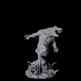 Gargantuan Lizardfolk Warrior C Miniature for Dungeons and Dragons, Pathfinder or other TTRPGs