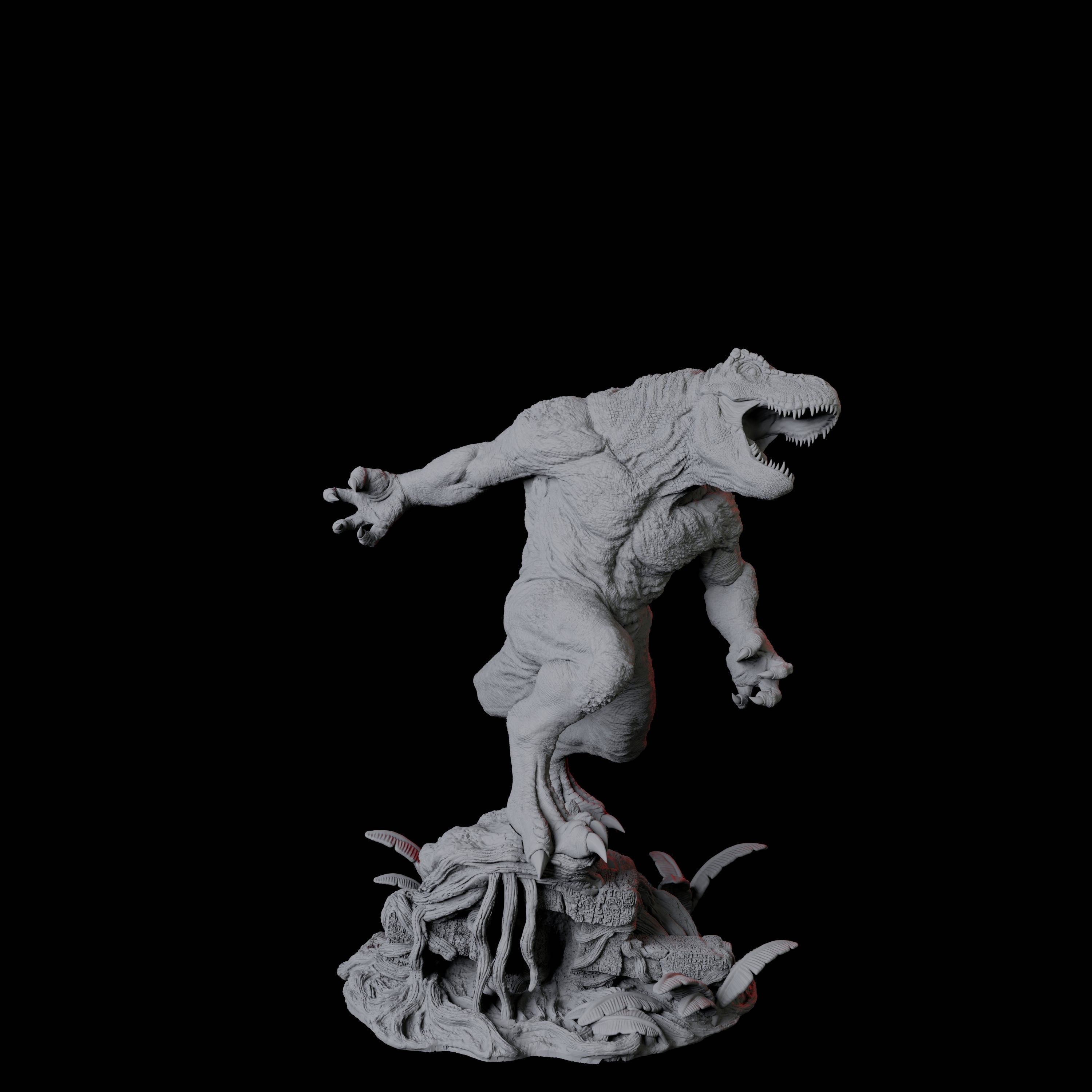 Gargantuan Lizardfolk Warrior C Miniature for Dungeons and Dragons, Pathfinder or other TTRPGs