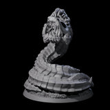 Gargling Sand Worm Miniature for Dungeons and Dragons, Pathfinder or other TTRPGs