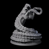 Gargling Sand Worm Miniature for Dungeons and Dragons, Pathfinder or other TTRPGs