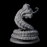 Gargling Sand Worm Miniature for Dungeons and Dragons, Pathfinder or other TTRPGs