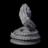 Gargling Sand Worm Miniature for Dungeons and Dragons, Pathfinder or other TTRPGs