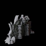Gates of Hell Miniature for Dungeons and Dragons, Pathfinder or other TTRPGs