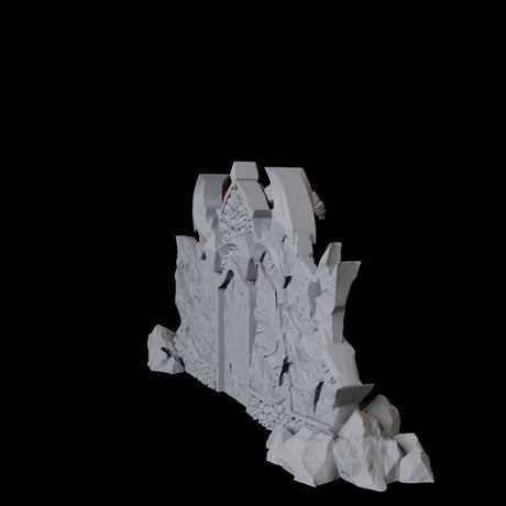 Gates of Hell Miniature for Dungeons and Dragons, Pathfinder or other TTRPGs