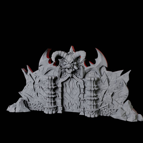 Gates of Hell Miniature for Dungeons and Dragons, Pathfinder or other TTRPGs