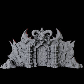 Gates of Hell Miniature for Dungeons and Dragons, Pathfinder or other TTRPGs
