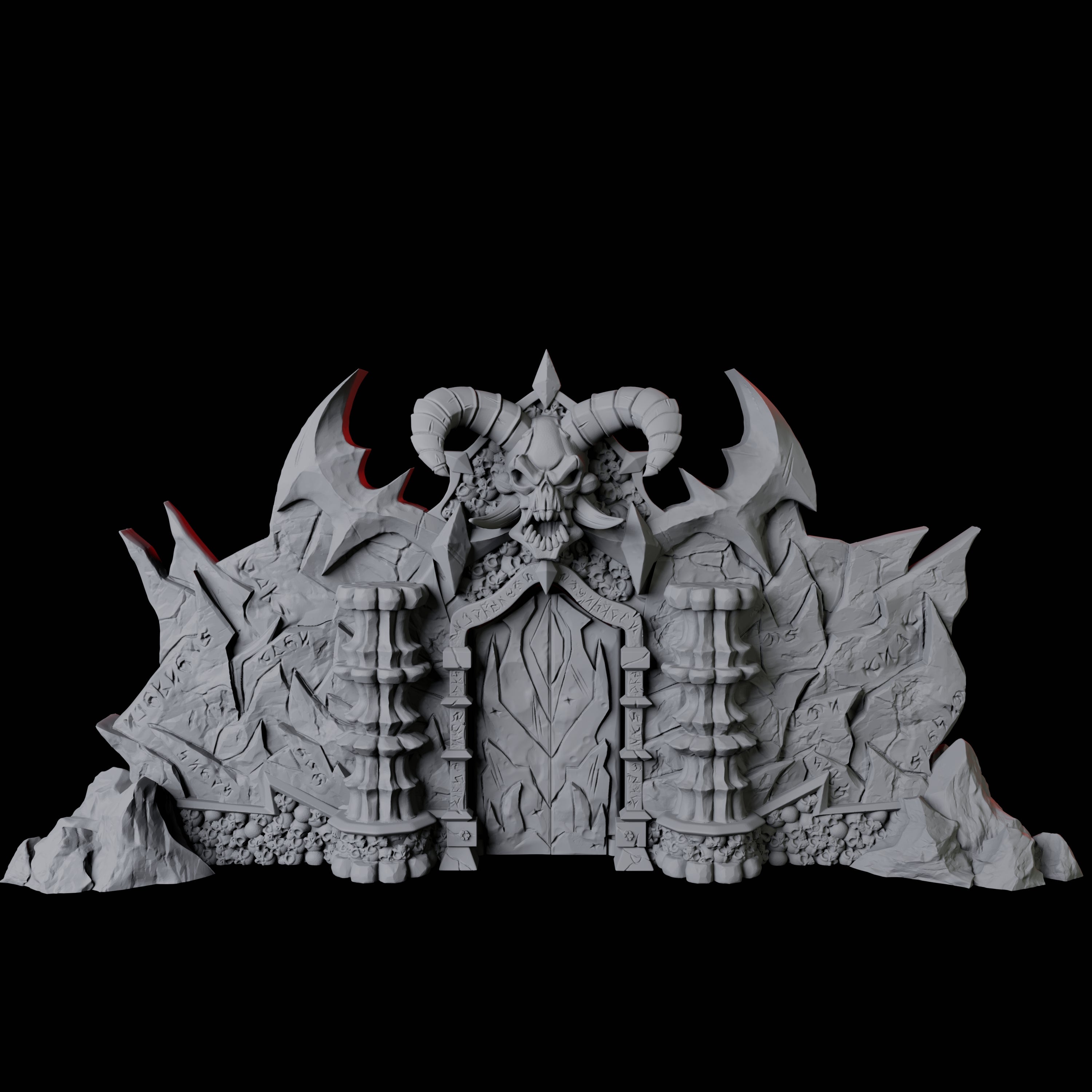 Gates of Hell Miniature for Dungeons and Dragons