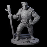 Gentle Giant Shepherd Miniature for Dungeons and Dragons, Pathfinder or other TTRPGs