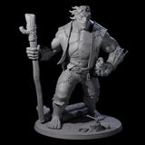 Gentle Giant Shepherd Miniature for Dungeons and Dragons, Pathfinder or other TTRPGs