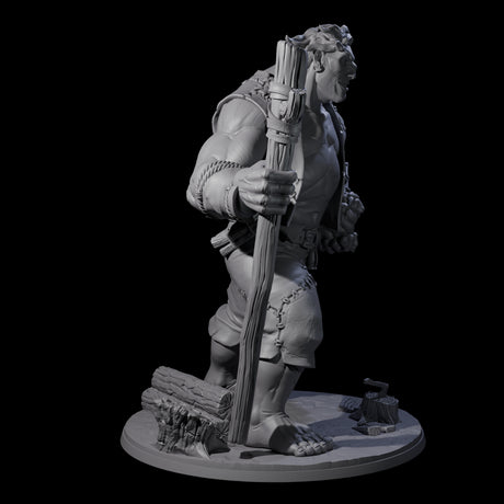 Gentle Giant Shepherd Miniature for Dungeons and Dragons, Pathfinder or other TTRPGs