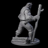 Gentle Giant Shepherd Miniature for Dungeons and Dragons, Pathfinder or other TTRPGs