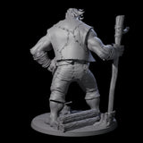 Gentle Giant Shepherd Miniature for Dungeons and Dragons, Pathfinder or other TTRPGs