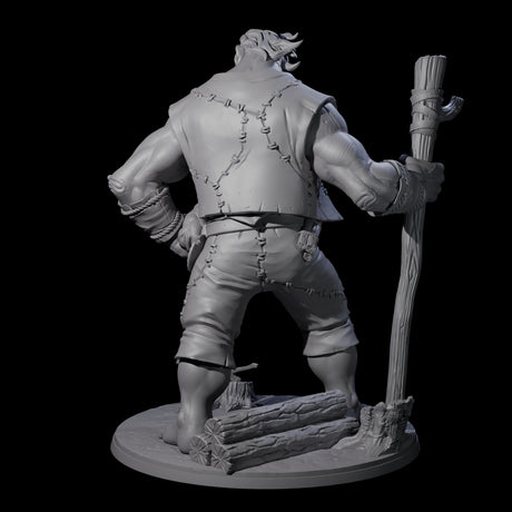Gentle Giant Shepherd Miniature for Dungeons and Dragons, Pathfinder or other TTRPGs