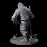 Gentle Giant Shepherd Miniature for Dungeons and Dragons, Pathfinder or other TTRPGs