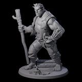 Gentle Giant Shepherd Miniature for Dungeons and Dragons, Pathfinder or other TTRPGs