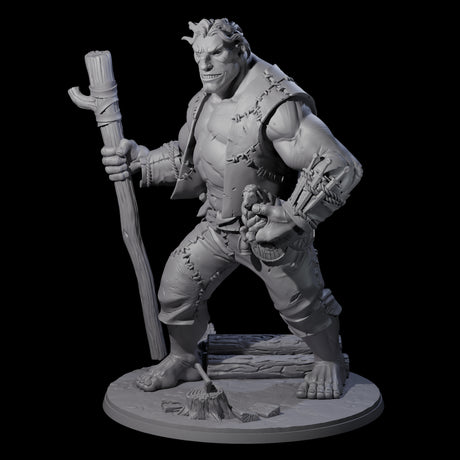 Gentle Giant Shepherd Miniature for Dungeons and Dragons, Pathfinder or other TTRPGs