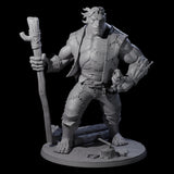 Gentle Giant Shepherd Miniature for Dungeons and Dragons, Pathfinder or other TTRPGs