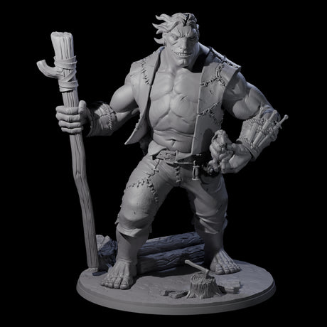 Gentle Giant Shepherd Miniature for Dungeons and Dragons, Pathfinder or other TTRPGs