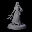 Gentle Reading Nun Miniature for Dungeons and Dragons, Pathfinder or other TTRPGs