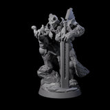 Gentle Warforged Paladin Miniature for Dungeons and Dragons, Pathfinder or other TTRPGs