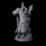 Gentle Warforged Paladin Miniature for Dungeons and Dragons, Pathfinder or other TTRPGs